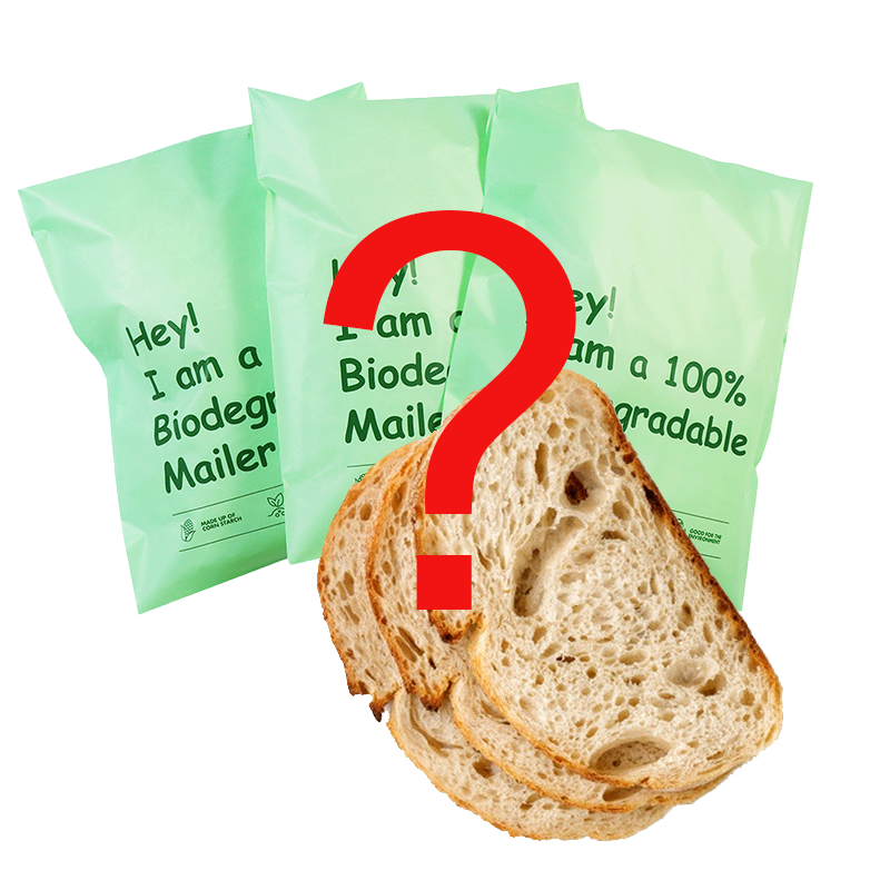 Potest sacculis biodegradable in cibo packaging adhiberi?