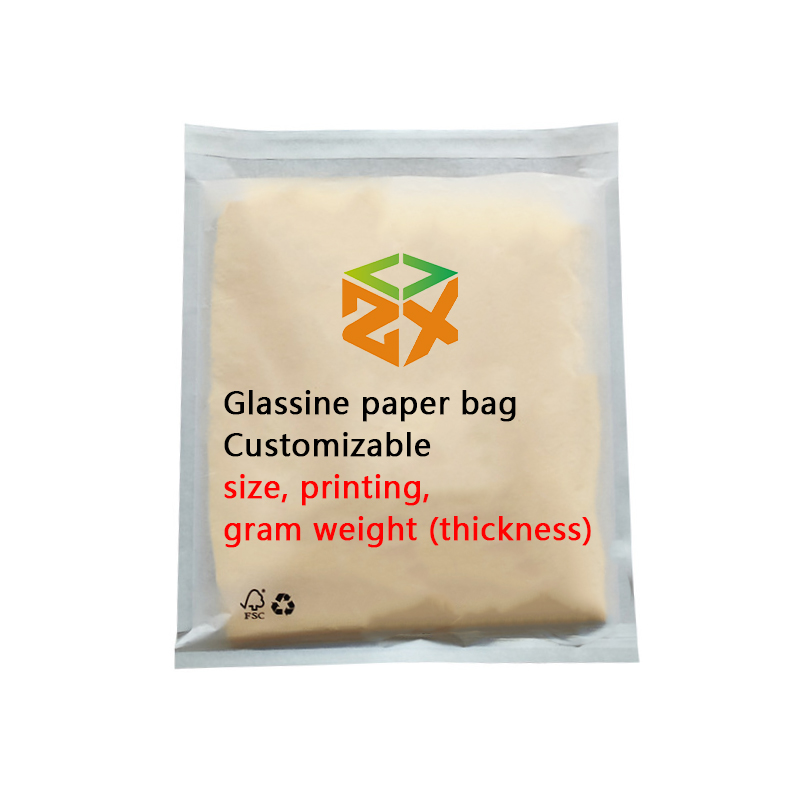Eco-amica 40g Glassine paper sacculos iam in stirpe: sustineri packaging solutiones ad retail, artificia et dona