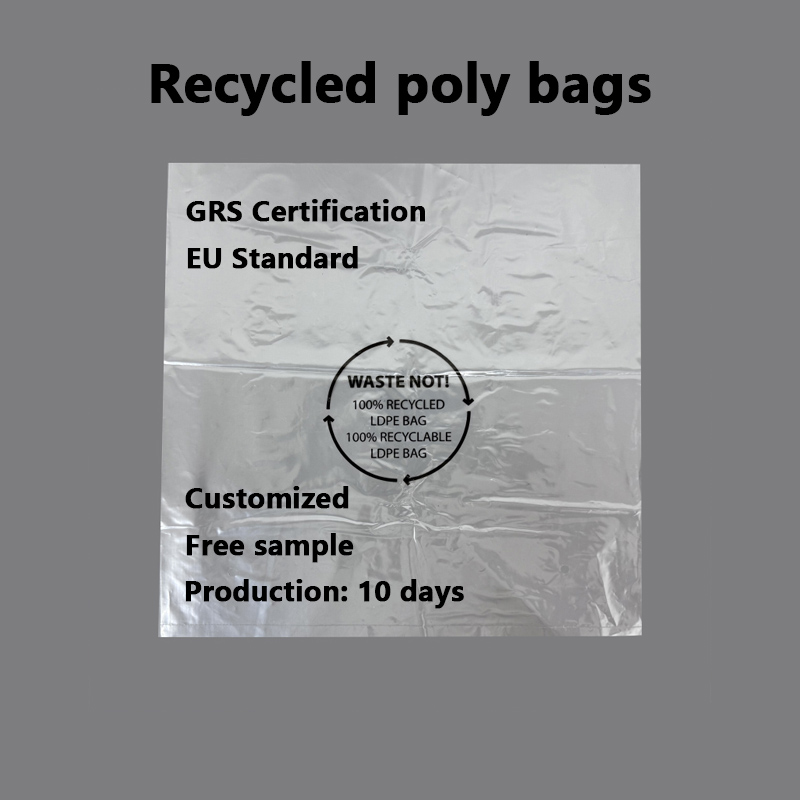 Zelus X Launches Provectus Custom Recyclable PE Sacculi Ex C% Recycled LDPE ut suscipe Sustainable Apparel Packaging