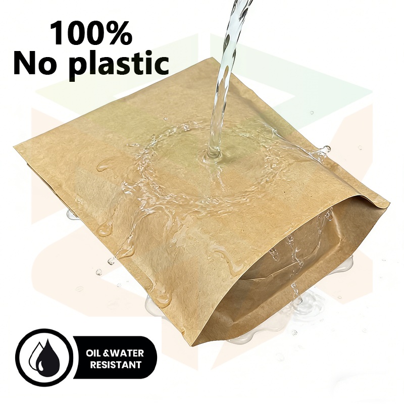 Zeal X Launches Custom Logo Waterproof Kraft Paper Mailer Sacculi ad Support Sustainable E-commerce Packaging