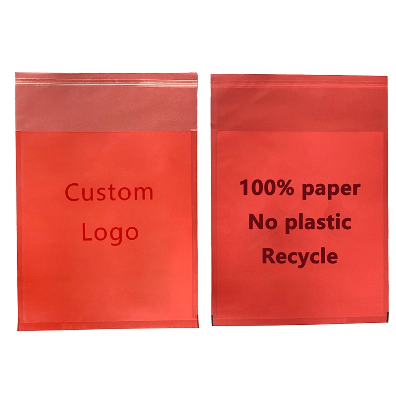 Zelus X Eco Pack Launches Premium Red Glassine Paper Bag with Full Custom Color Service for Global Wholesale Buyers