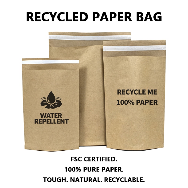 Custom Kraft Paper Bags Help Brands Transition to Sustainable Packaging Solution