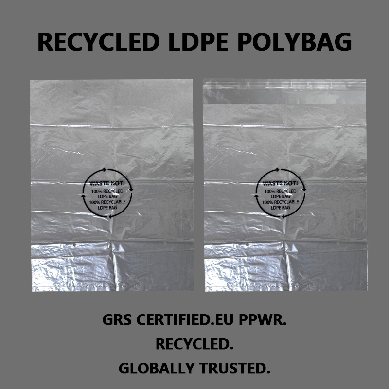 Zelus X Launches GRS-Certified Recycled LDPE Polybags ut suscipe Sustineri Packaging Nullam
