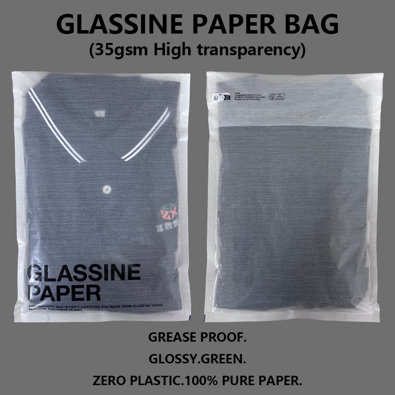 Zeal X Launches Custom High Transparency Glassine Paper Bags to Help Fashion Brands Transition to Plastic-Free Packaging