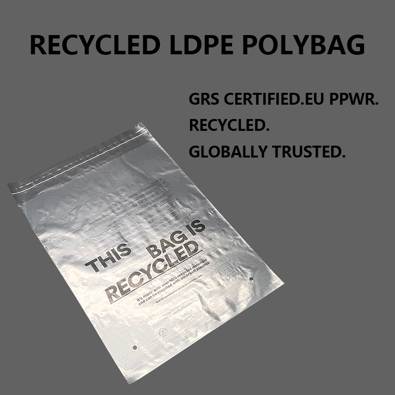 Zelus X Launches Custom GRS Recycled LDPE Polybag ut suscipe Sustainable Apparel et E-commerce Packaging Worldwide