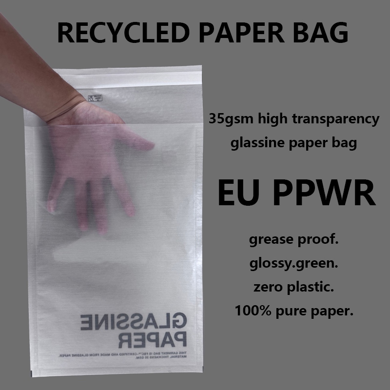 Zeal X Introduces 35gsm High-Perspicuus Glassine Apparel Sacculi ad Plastic-Free Packaging