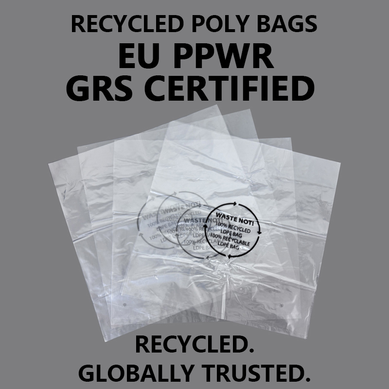 Zelus X Launches Custom Recycled LDPE Packaging bags for EU PPWR-Focused Packaging