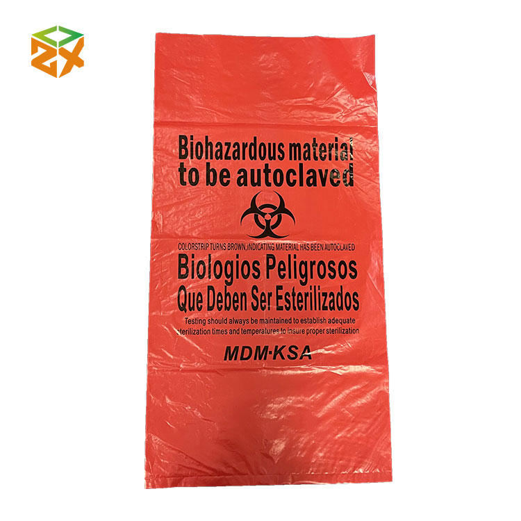 Biohazard Plastic Purgamentum Bag