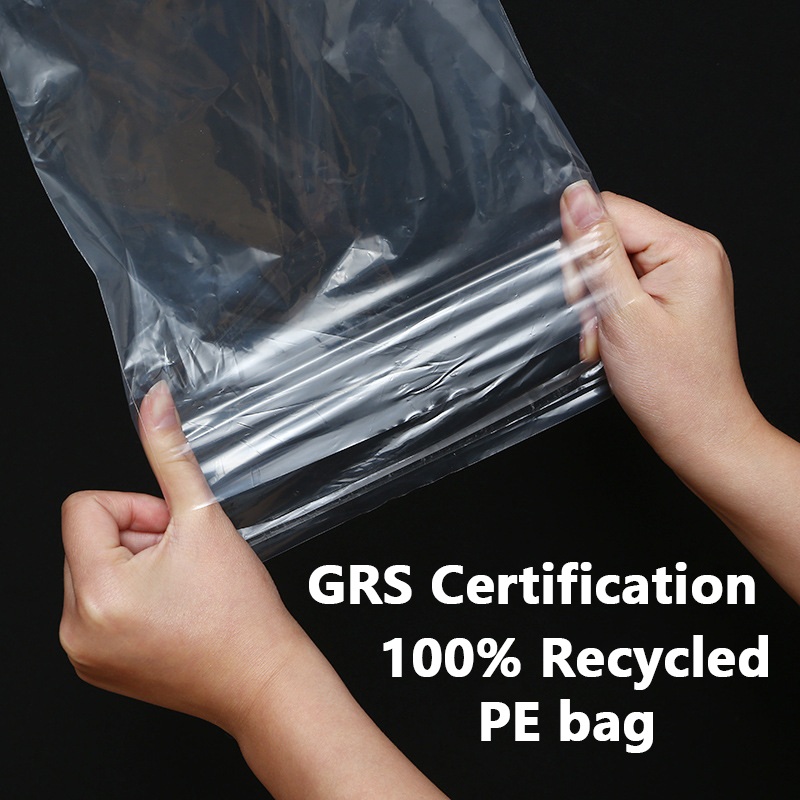 GRS Certified Recycled Poly Mailer Sacculi | Custom Eco Friendly Shipping Sacculi