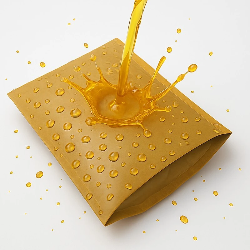 Oleum-probationem Kraft paper lapides sacculi