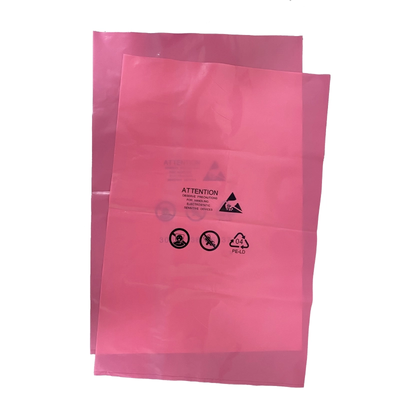 PE rosea plastic sacculos